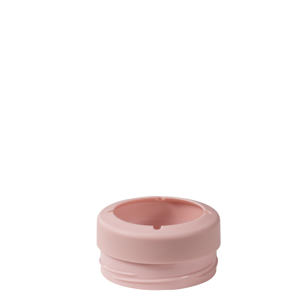 Dusty Rose Can Cooler 16oz Screw Top Lid