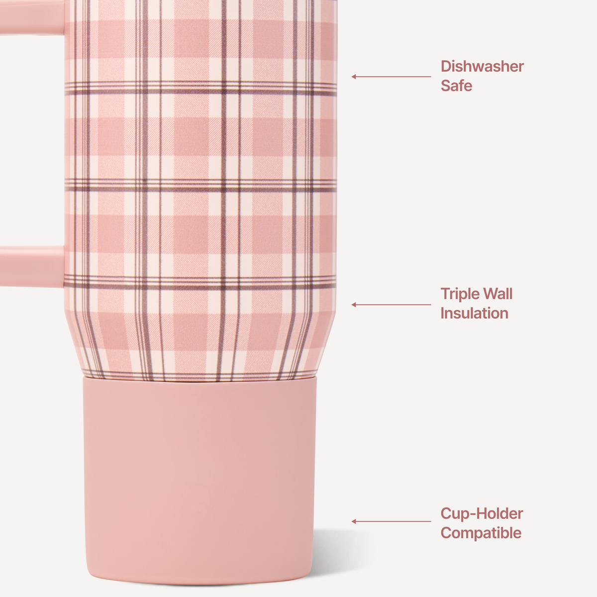 Coffee Traveler - Pillow Talk Plaid - image 5