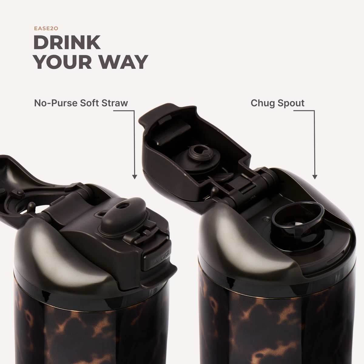 Ease2o (14oz) - Mocha Tortoise - image 5