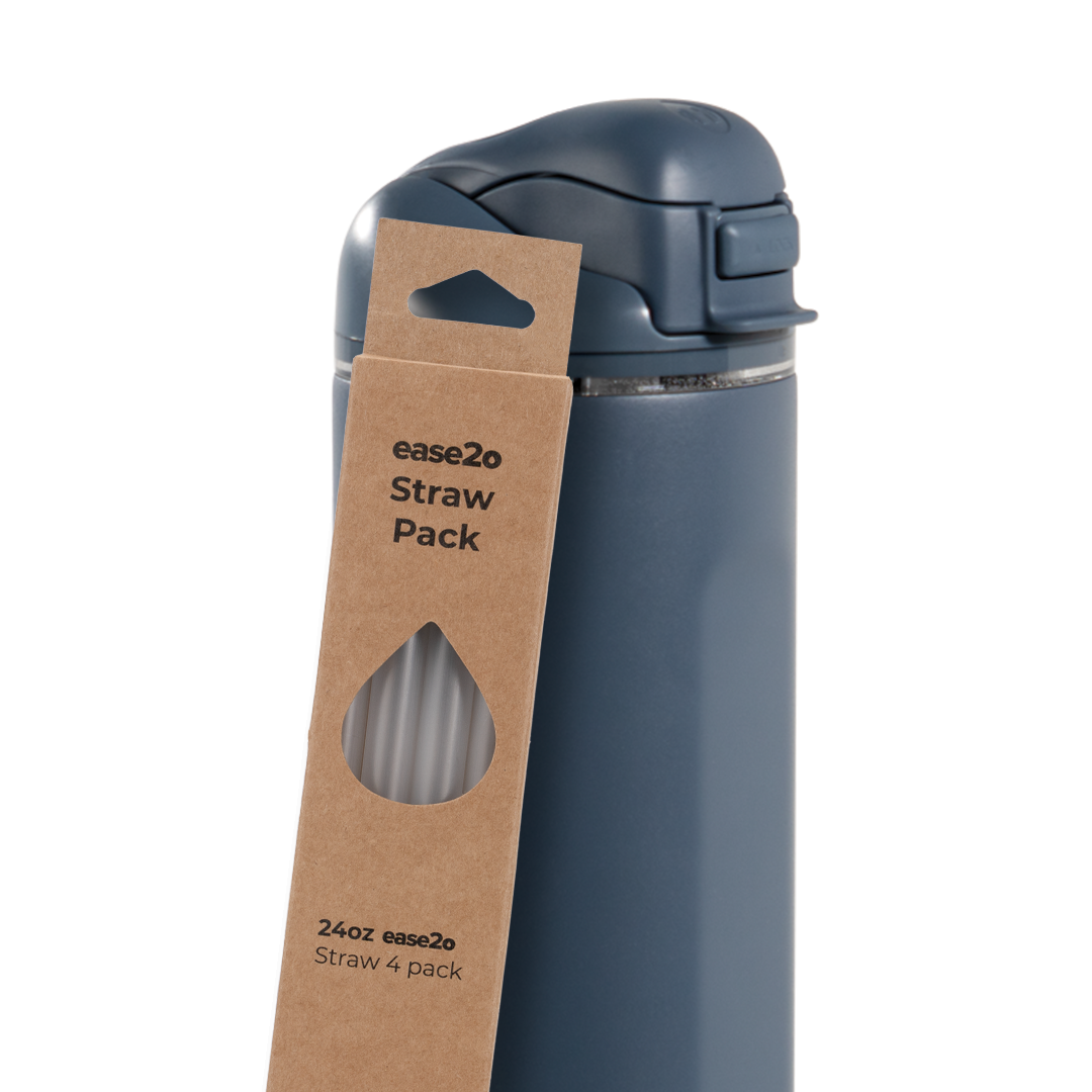 Straw 4 Pack - Ease2o Straws 4 Pack 24oz - image 2