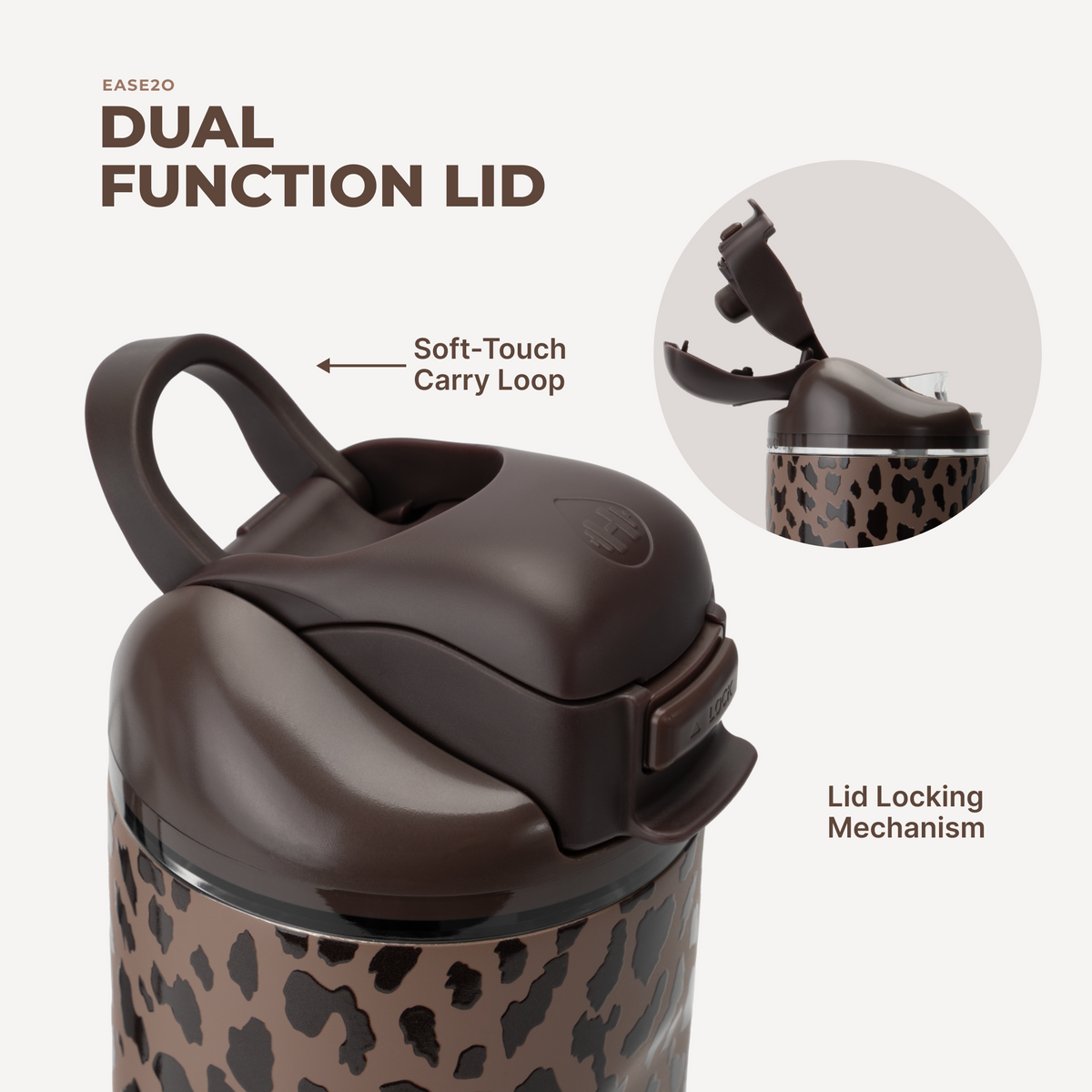 Ease2o (32oz) - Brown Leopard - image 4