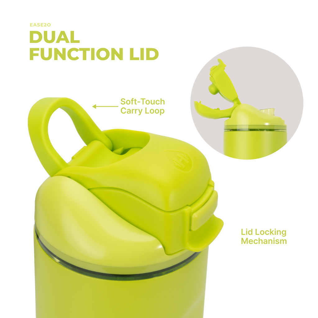 Lemon Lime Ease2o 32oz Dual-Function Lid with Soft-Touch Carry Loop