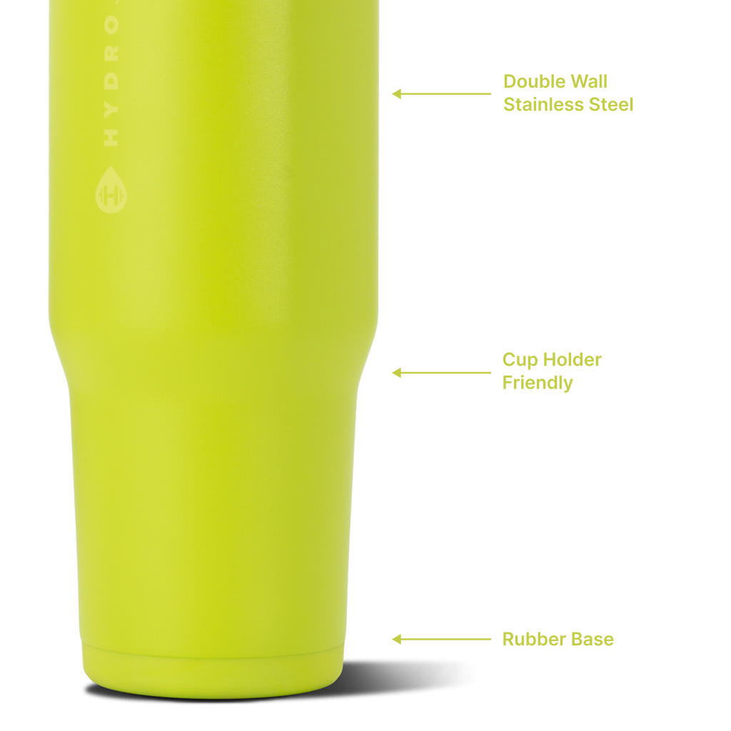 Lemon Lime 32oz Ease2o Features: Locking Lid, Stainless Steel, Rubber Base