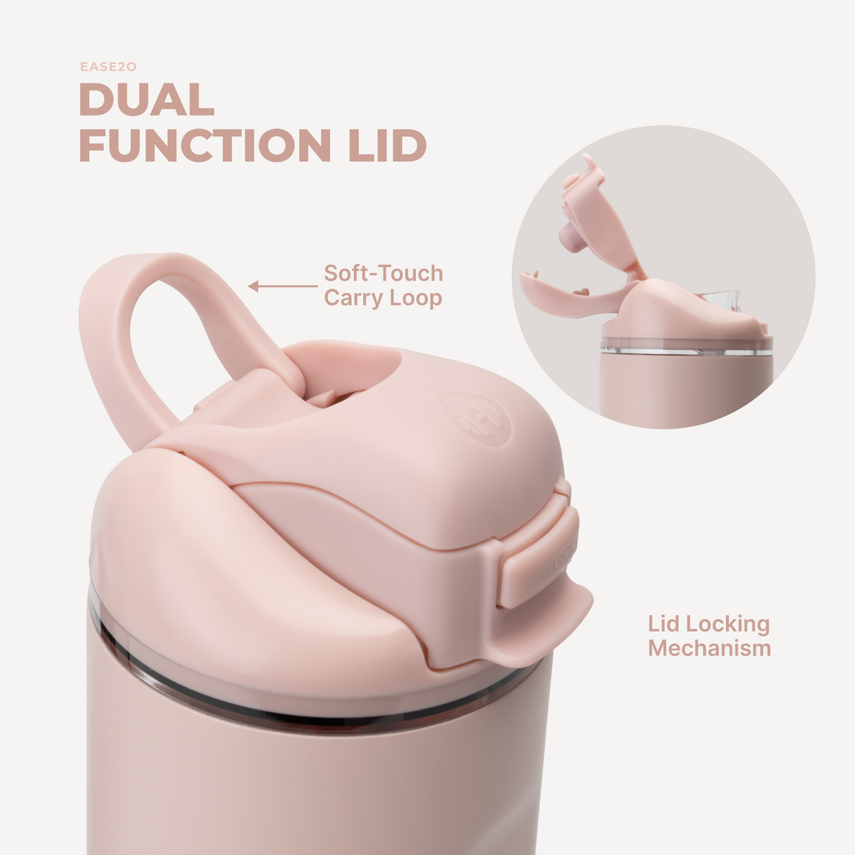 Ease2o (40oz) - Dusty Rose - image 4
