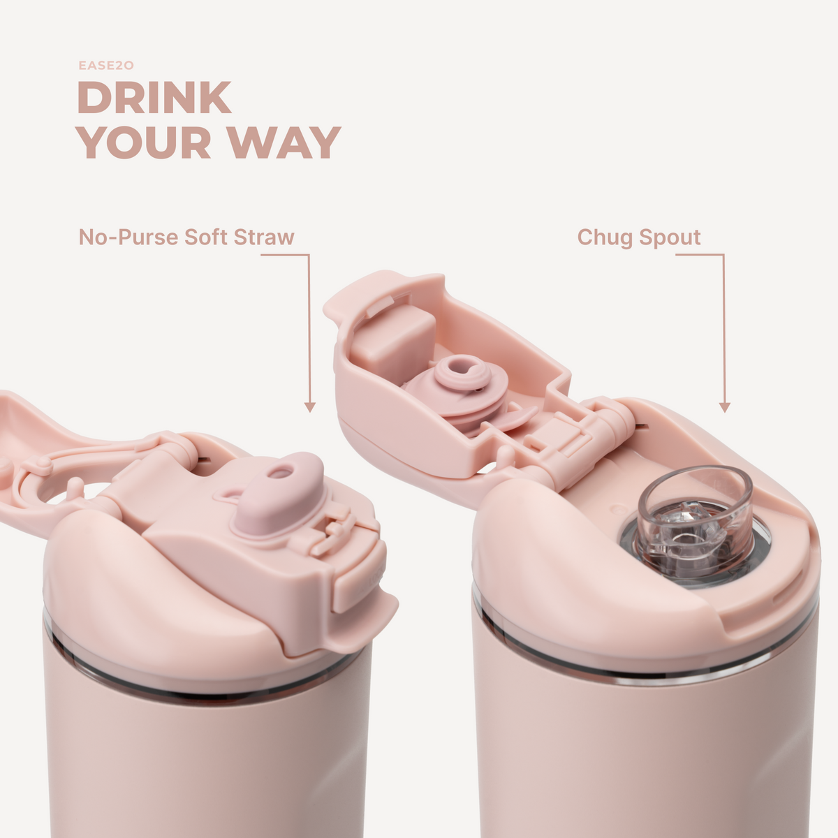 Ease2o (40oz) - Dusty Rose - image 5