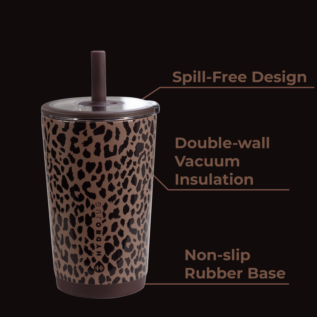 Everyday Tumbler 14oz - Brown Leopard - image 5