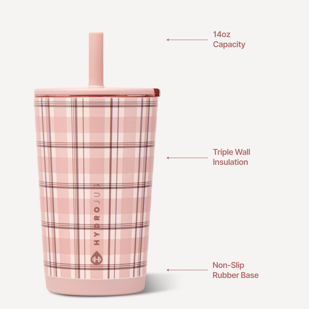 Everyday Tumbler 14oz - Pillow Talk Plaid - image 5