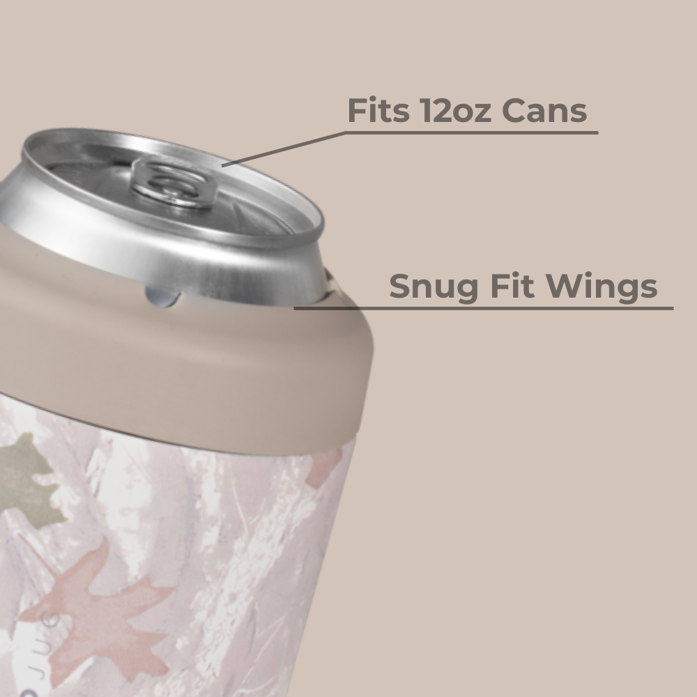Camo Can Cooler Fits 12oz Cans with Snug Wings