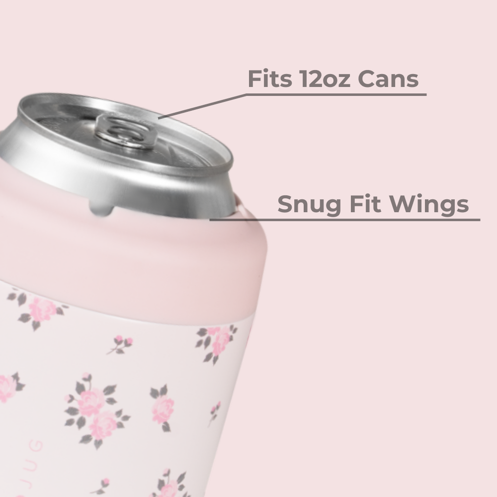 Wildrose Can Cooler Fits 12oz Cans with Snug Wings