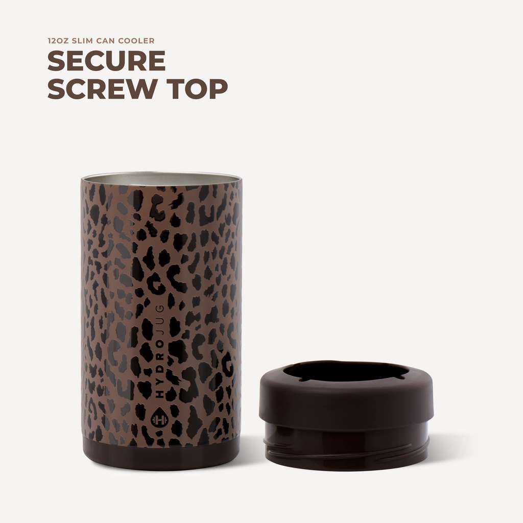 Can Cooler (Slim) - Brown Leopard - image 4
