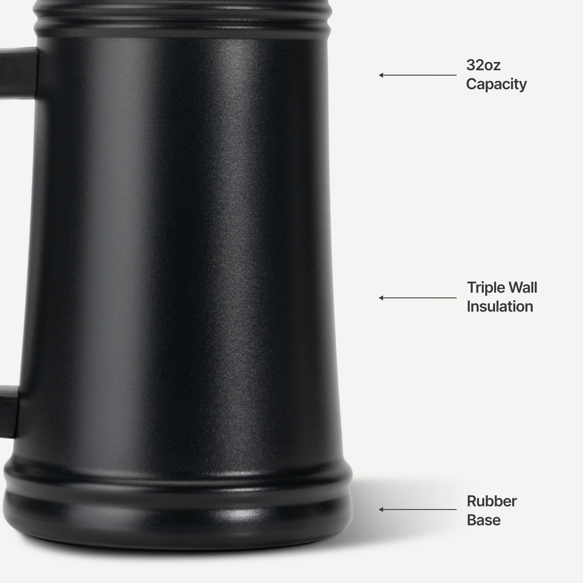 Stein (32oz) - Black - image 5
