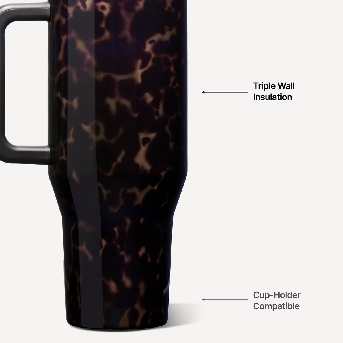 Traveler (40oz) - Mocha Tortoise - image 5