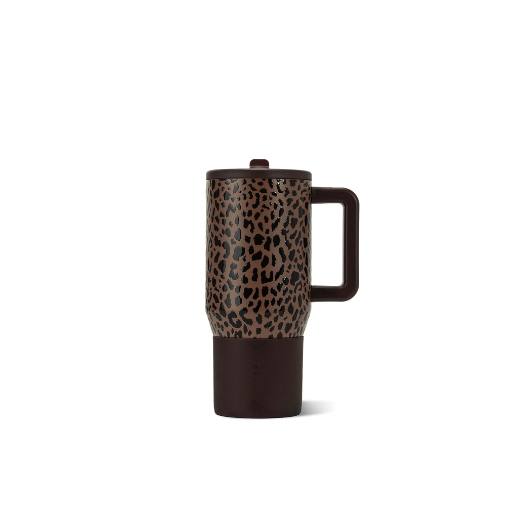 Traveler (20oz) - Brown Leopard