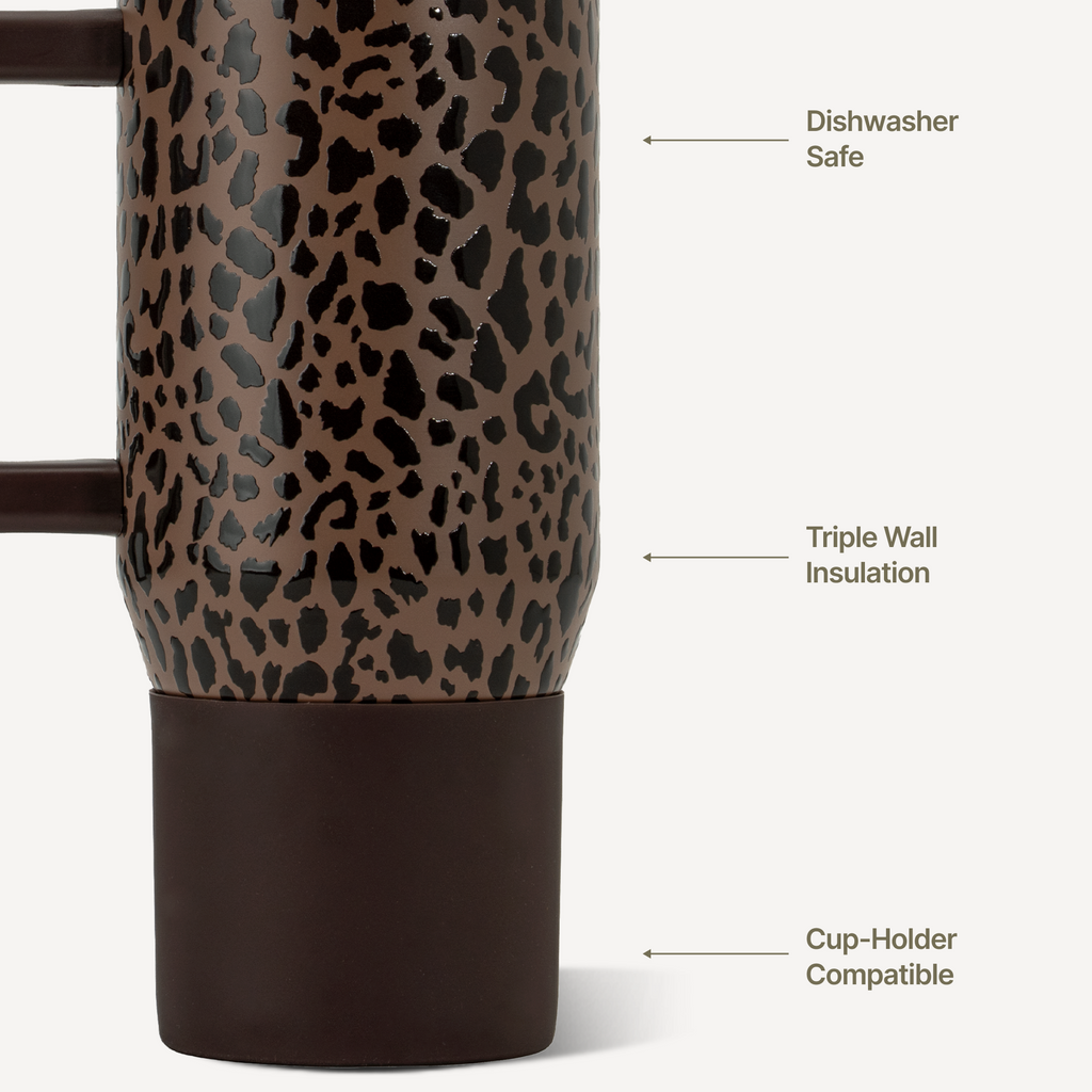 Traveler (20oz) - Brown Leopard - image 4