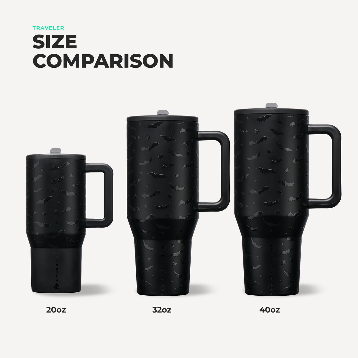 Traveler (20oz) - Midnight Bats - image 6