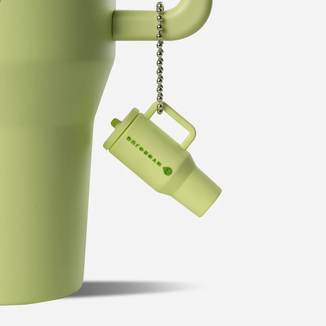 Honeydew Traveler Keychain with Mini Tumbler Charm